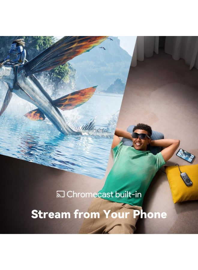 راي نيو جهاز RAYNEO Pocket TV، جهاز GTV محمول معتمد، صندوق بث وسائط، رفيق لنظارات الواقع المعزز، مع جهاز نظارات الواقع المعزز (3 جيجابايت + 64 جيجابايت)، يدعم بطاقة ذاكرة SD بسعة تصل إلى 2 تيرابايت - Image 5